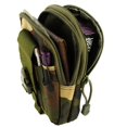 thumbnail image 5 of Heavy Duty Canvas Sports Activity Waist Pack Pocket Belt for Microsoft Lumia 950 XL/ 640 XL/ 950/ 640/ 535/ 550/ 650 (Jungle Camo) + MND Mini Stylus, 5 of 5