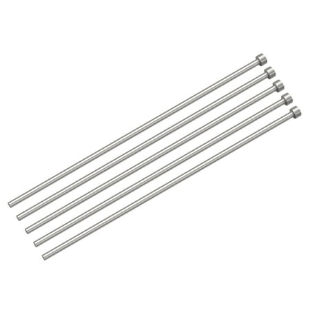 

Straight Ejector Pins 5.5mm Dia 65Mn Steel Round Tip Punch 250 Length for Mechanical 5Pack