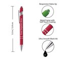 thumbnail image 2 of Lápices Express personalizados con stylus de tacto suave, metal, 12 piezas, 2 of 7