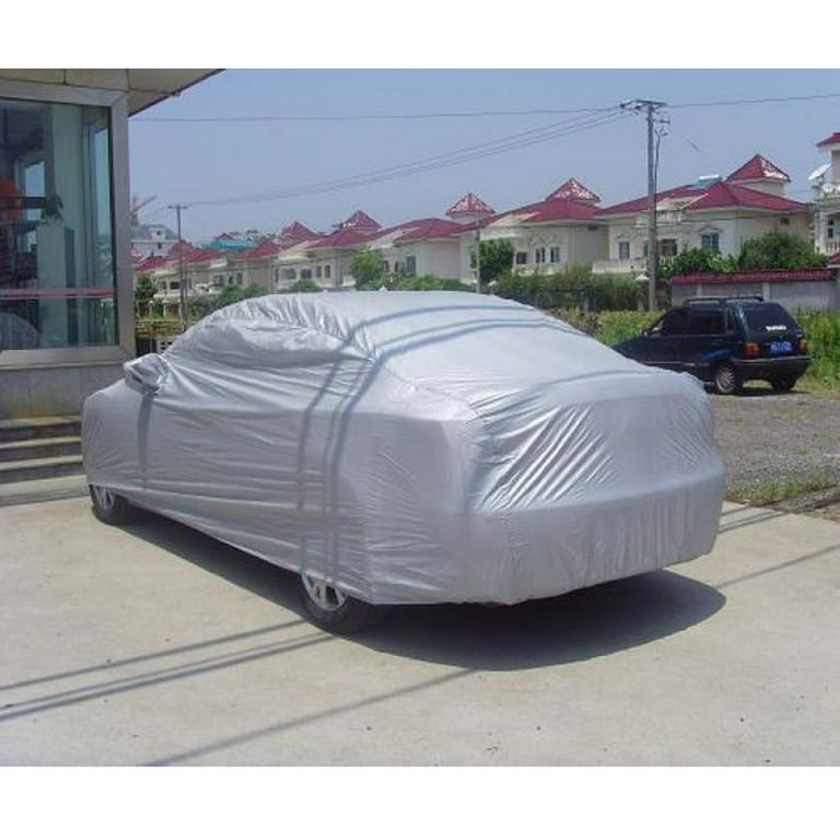 Vislone Universal Full Car Cover Outdoor Indoor UV Protection Sunscreen  Heat Protection Dustproof Scratch-Resistant Sedan Suit