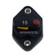 thumbnail image 4 of Riwesomey Disyuntor de circuitos Accesorios mejorados Tamaño compacto a prueba de agua Componentes del vehículo Desconectador de voltios Accesorios para vehículos recreativos 15A, 4 of 6
