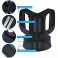thumbnail image 2 of Back Brace Posture Corrector for Women and Men Back Lumbar Support Shoulder Posture Support for Improve Posture Provide and Back Pain Relief, 2 of 5