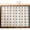 Beige, variant on Brown Gingham Cabinet Curtains 10" W x 11" L, Modern Minimalist White Line Grid Points Checkered Under-Desk Privacy Dust Proof Drape Dishwasher Curtain Sink Skirt for Kitchen Closet Bathroom Laundry