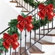 thumbnail image 5 of Lazos de tela, adornos navideños, lazos navideños con lentejuelas, pajaritas con brillantina, accesorios para árboles de Navidad, decoración de coronas, adornos para puertas y ventanas, decoraciones p, 5 of 6