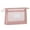 Pink, variant on Penmahua Khaki Double Layer Mesh Zippered Subject File Storage Bag Large Capacity Student Homework Organizer Nylon Material 13.4 X 9.65 X 2 Inches