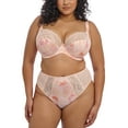 thumbnail image 4 of Elomi Lucie Banded Stretch Lace Plunge Underwire Bra (4490),34J,Cosmos, 4 of 5