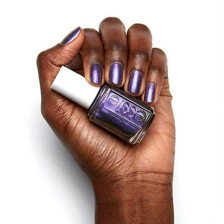 ESSIE - Nail Lacquer Polish, Purple Glitter Polish, LACE UP ESSIE - Nail Lacquer Polish, Purple Glitter Polish, LACE UP