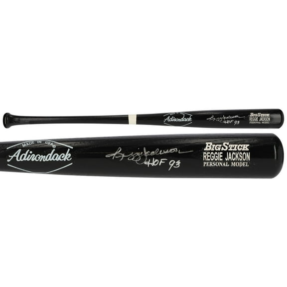 Reggie Jackson New York Yankees Autographed Rawlings Game Model Bat with "HOF 93" Inscription - Fanatics Authentic Certified
