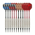 thumbnail image 1 of Juego de dardos de 12 piezas, dardos de punta suave con ejes de puntas adicionales para juegos de dardos electrónicos para fiestas en el hogar al aire Tipo 4 Sunnimix kits de dardos de punta blanda, 1 of 4