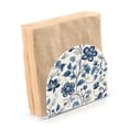 thumbnail image 2 of Table Napkin Holder, One Sizex2 Kitchen Napkin Holder Acrylic Napkin Holder Restaurant Napkin Holder Cool Blue Flowers, 2 of 9