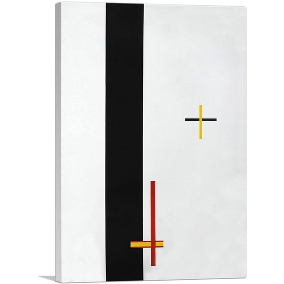 ARTCANVAS EM 1 Telephone Picture 1923 Canvas Art Print by Laszlo Moholy-Nagy - Size: 26" x 18" (0.75" Deep)