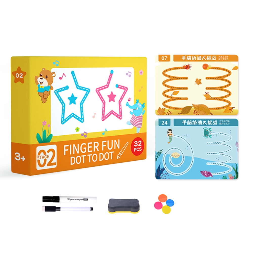 Recognition Preschool Educational Toys With Erasable Pen Logical Recognition preschool educational toys with erasable pen logical