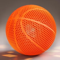 3D-Printed Airless Basketball | Silent Basketball for Quiet Dribbling & Indoor Training