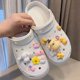 thumbnail image 1 of Sanrio-accesorios para zapatos, 12 piezas, hebilla, Anime, Kuromi, Cinnamoroll, Hello Kitty, melodía, dibujos animados, bricolaje, combiación, regalo para Crocs, 1 of 4