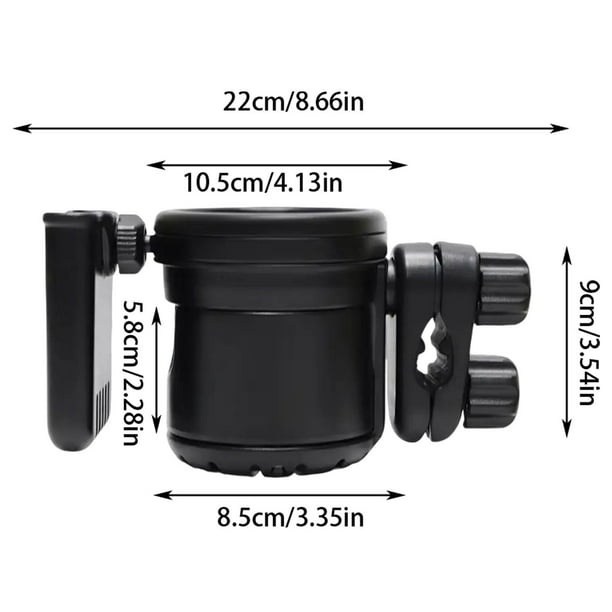 Soporte para vasos 3 en 1, accesorios para cochecito de bebé con soporte para biberón, soporte para teléfono y portabebidas para cochecito, Consummate para padres, The Move