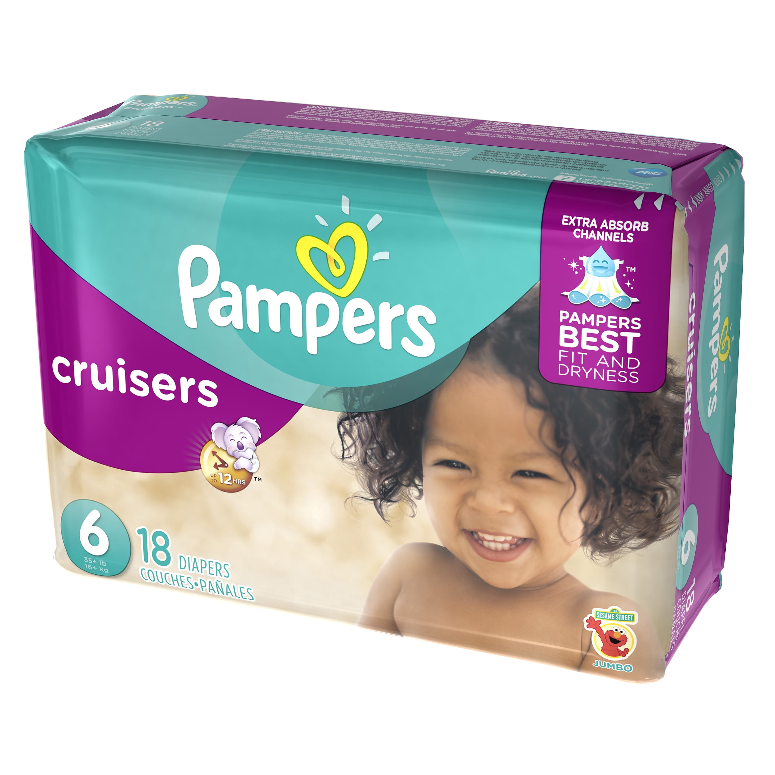 walmart pampers cruisers size 5