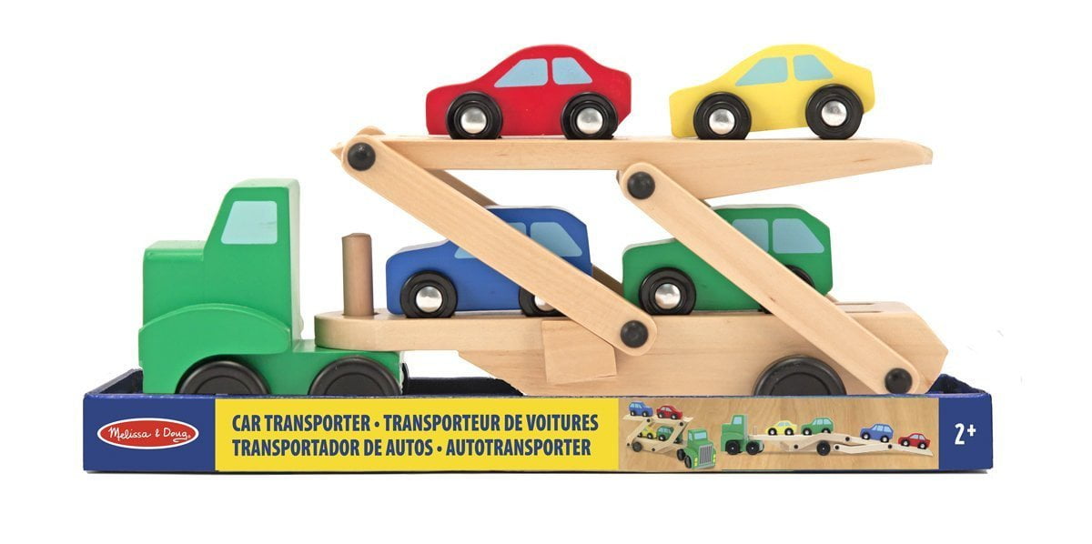 melissa and doug car transporter