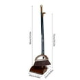 thumbnail image 3 of Vxdvou Sweeping Set Household Room Dustpan Combo, Telescopic Adjustable Broomstick & Dustpan, Space-Saving Design for Easy Home Cleaning, Efficient Debris Collection, 3 of 6