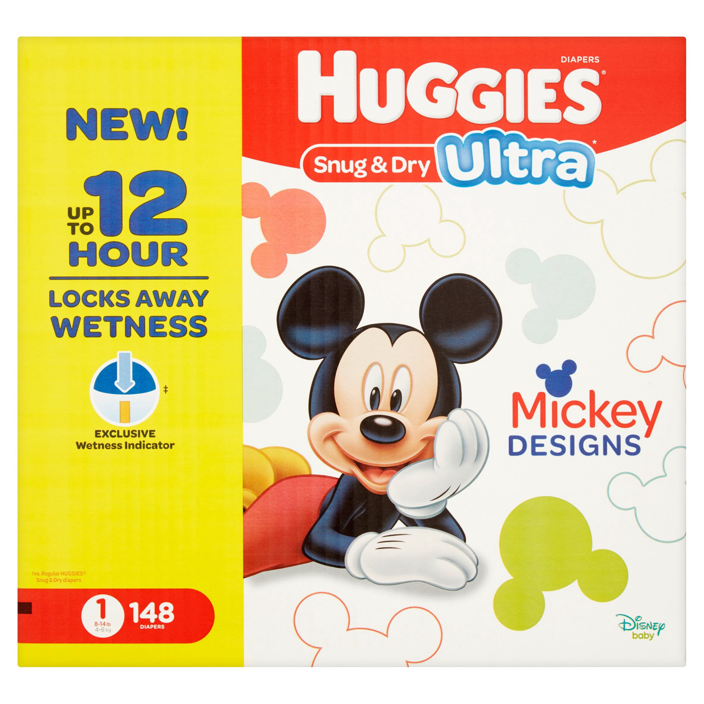 148 huggies diapers size 1