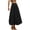 Black, variant on Bubble Maxi Skirt for Women Elastic Waist Puffy Hem A Line Flowy Balloon Skirts with Pockets