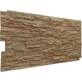 thumbnail image 2 of NewStone Canyon Ridge Faux Stone Panel, 45 3/4"W x 24 1/2"H x 1 1/4"D, Iron Mill Color, 2 of 9