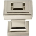 thumbnail image 5 of Jeffrey Alexander 585 Delmar 1" Stacked Square Designer Deco Cabinet / Drawer Knob -, 5 of 7