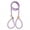 Purple, variant on Dog Leash No Buckle Slip Lead Dog Leash Heavy Duty No Pull Leash for Small Medium Dogs Knot-free Design with Adjustable Stopper for Training Walking