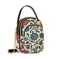 thumbnail image 7 of FORMRS Crossbody Bag for Women Quilted Travel Shoulder Cell Phone Purse with Chain Strap Handbag, Vibrant Floral, 7 of 7