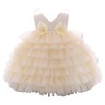thumbnail image 1 of Robes de Mariage à Volants pour Bébés Filles 6M-5T Premier Anniversaire Concours Princesse Robe Bouffante, 1 of 7