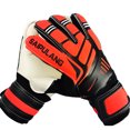 thumbnail image 2 of Guantes de fútbol Guantes de portero de PU con dedos completos Accesorios deportivos (Rojo 7) Ehuebsd Para Estrenar, 2 of 8