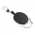 thumbnail image 4 of 60cm Nylon Wire Rope Retractable Key Chain Stretching Keys Clasp Anti Lose Keyring (5pcs), 4 of 9