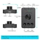 thumbnail image 2 of Controlador de volumen de audio externo USB compatible con Bluetooth para altavoz de PC Sywqhk Para estrenar, 2 of 3