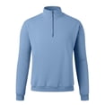 thumbnail image 5 of Baqcunre New Zipper Stand Neck Thickened And Velvet Solid Color Men's Sweater,4XL,Quarter Zip Pullover Men,Mens Sweatshirt,Long Sleeve Shirts For Men,Men'S Fashion Hoodies & Sweatshirts,,Blue, 5 of 5