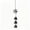 A2, variant on Halloween Black Tinsel Ribbon 32.8Ft, Decorative Garland for Spooky Party Decor