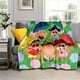 thumbnail image 2 of Manta de espinilleras de Anime de dibujos animados, manta kawaii Súper suave, ropa de cama de viaje, sofá, cama, regalo de cumpleaños, 2 of 4