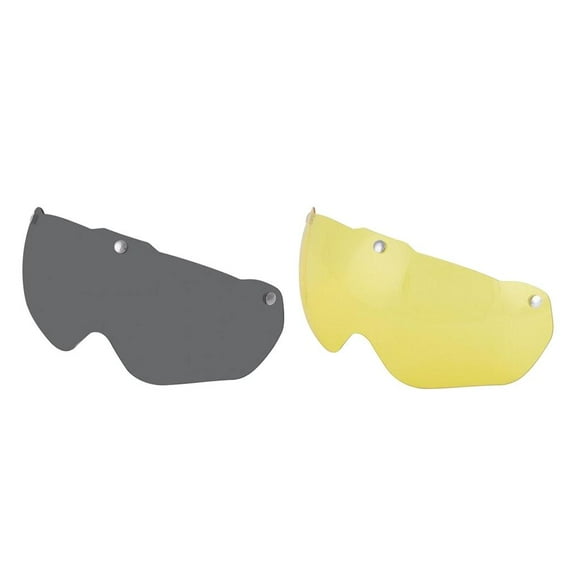 2 Uds., Casco de Ciclismo, Lentes de Repuesto para Triatlón, Gafas de Bicicleta de Carretera, Lentes Magnéticas Amarillo gris Macarena Lente de repuesto para gafas
