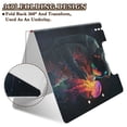 thumbnail image 2 of FORMRS A4 Clipboard Folder with Pen Holder Horizontal Foldable School Office Binder, Black Astronaut, 2 of 9