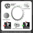 thumbnail image 3 of Set de 2 Pointes en Acier Inoxydable pour Bosch Indego, 3 of 5