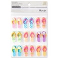thumbnail image 3 of Recollections 18 ct. (216 total) Flip Flop Dimensional Stickers Signature, 12 Pack, 3 of 3