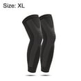 thumbnail image 2 of Extra Long Leg & Calf Braces Knee Sleeve for Basketball, Football, Knee Pain, Working Out, 2 of 5
