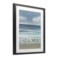thumbnail image 2 of Stupell Industries Tropical Gentle Waves Shore Birds Black Framed Print Under Glass, 13 x 16, by Sally Swatland, 2 of 7