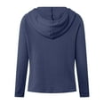 thumbnail image 5 of Godom Womens Hoodies Pullover Sweaters Tunic Tops for Women Loose Fit Dressy Oversized Sweatshirt with Buttons, 5 of 7