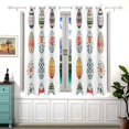 thumbnail image 2 of Full Easter Eggs Curtain Black Out Thermal Insulation Curtains Aesthetic 54 Inch Length for Bedroom Living Room 2 panels set, 2 of 5