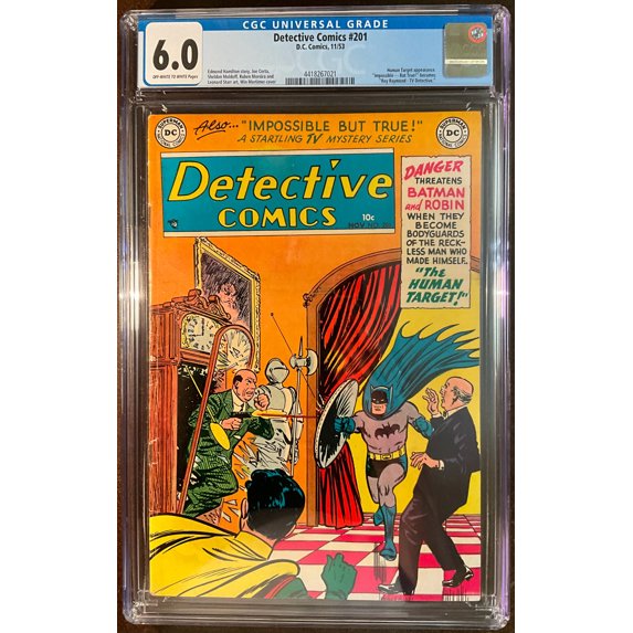 Detective Comics #201 - CGC 6 Comic Book