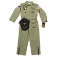 thumbnail image 5 of Traje de piloto de combate Aeromax Jr. Talla 4/6 con gorra bordada, 5 of 5