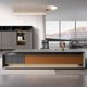 thumbnail image 3 of Study Computer Desk Gaming Organizer Corner Standing Office Desk Conference Drawers Escritorios De Oficina Desk Accessories My Lux Decor Round, 3 of 12