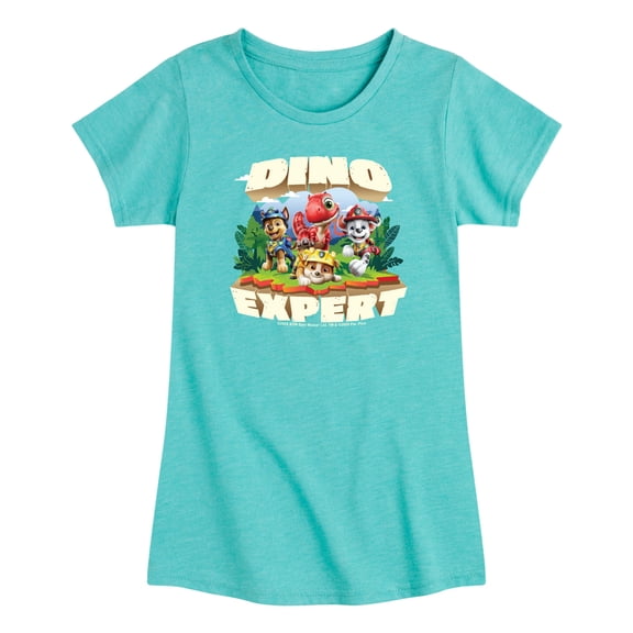 Paw Patrol: The Dino Movie - Dino Expert - Toddler Girls Fitted Short Sleeve T-Shirt