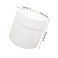thumbnail image 2 of UPGRATOR Mini Poubelle de Comptoir Forme Carrée pour Usage Intérieur Blanc PP 1Ensemble, 2 of 8