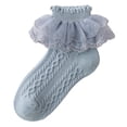thumbnail image 7 of hengsof Girls Spring Summer Lace Socks, Fashionable Cotton Solid Color Princess Socks, Children's Comfortable Socks, 7 of 7