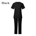 thumbnail image 1 of Conjunto De Uniforme Salón De Belleza Ropa De Trabajo De Enfermería Exfoliantes Bata De Laboratorio Hombres Y Mujeres Tops De Manga Corta + Pantalonespangjing, 1 of 4